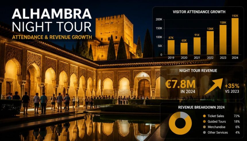 Alhambra Night Tour Attendance Revenue: Complete Analysis of Visitor Trends, Ticket Sales, and Tourism Impact