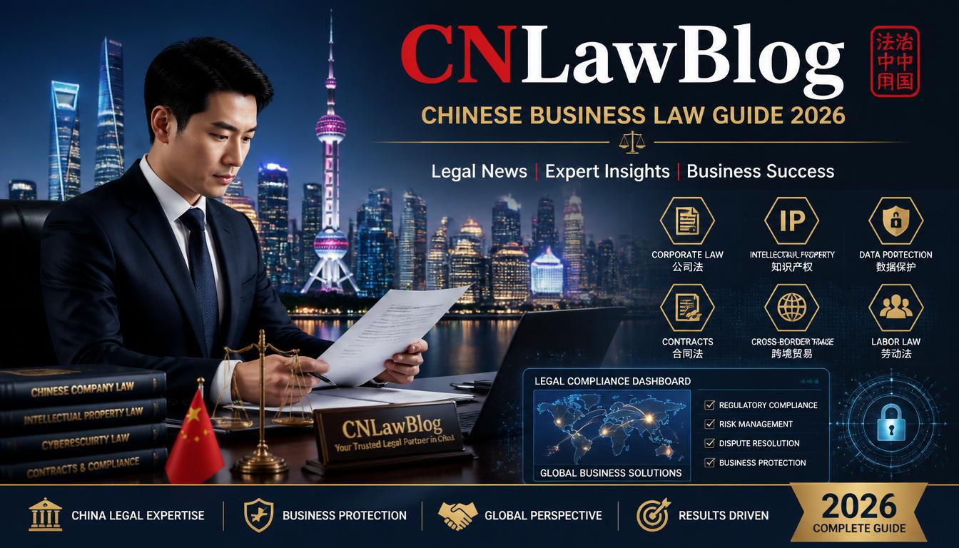 CNLawBlog: Complete Guide to Chinese Business Law, Legal News & Expert Insights