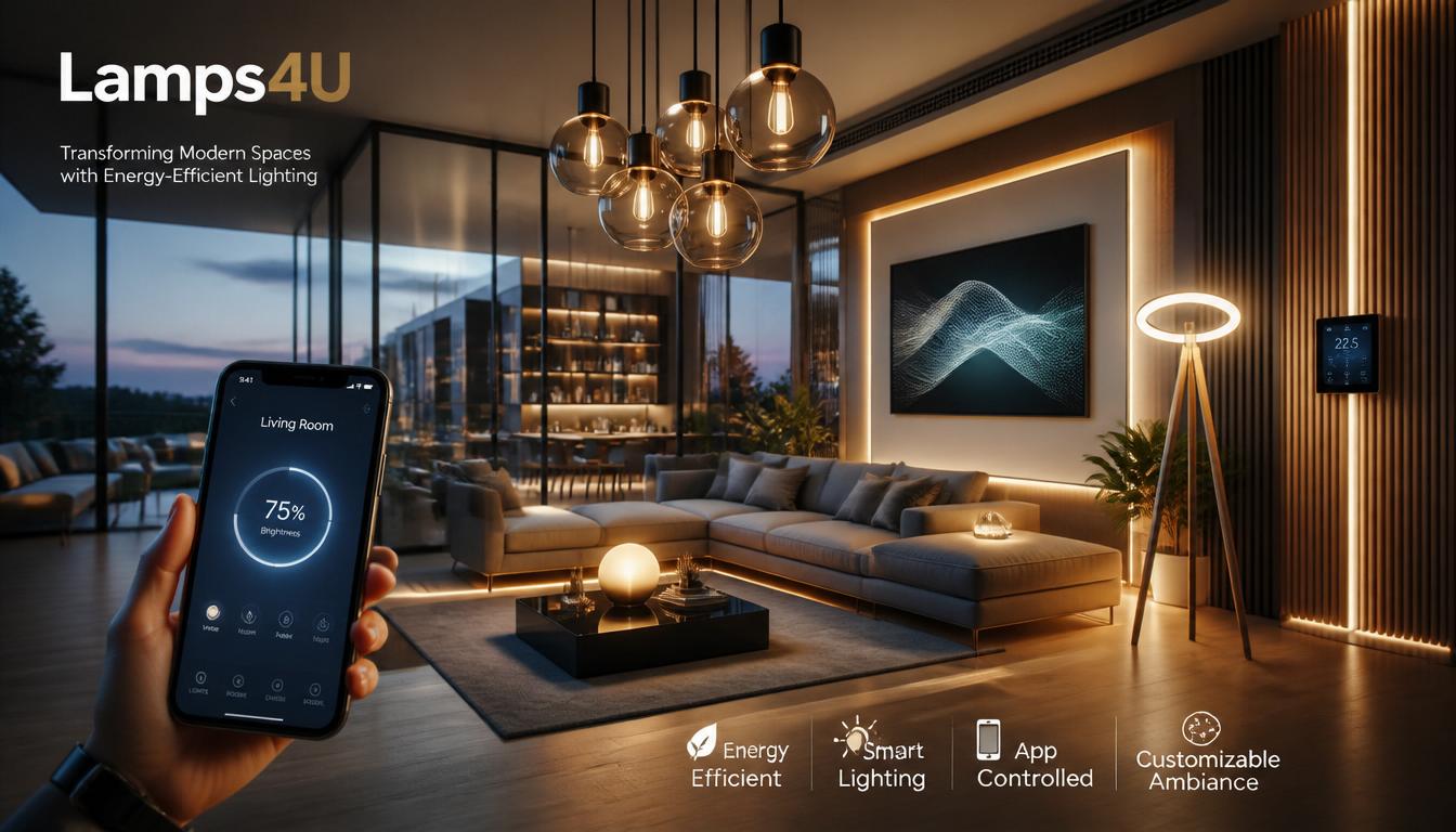 Lamps4U: Transforming Modern Spaces with Stylish, Energy-Efficient Lighting Solutions
