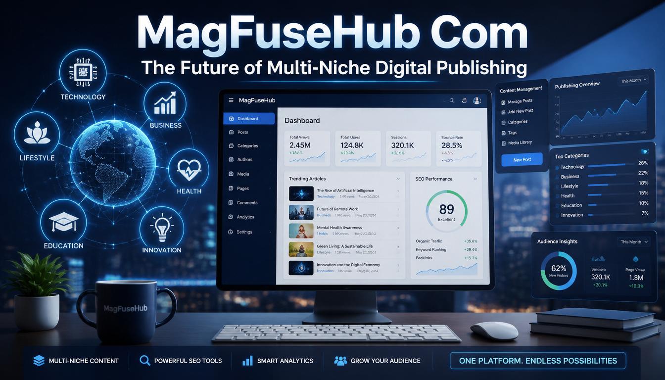 MagFuseHub Com: Exploring the Future of Multi-Niche Digital Publishing